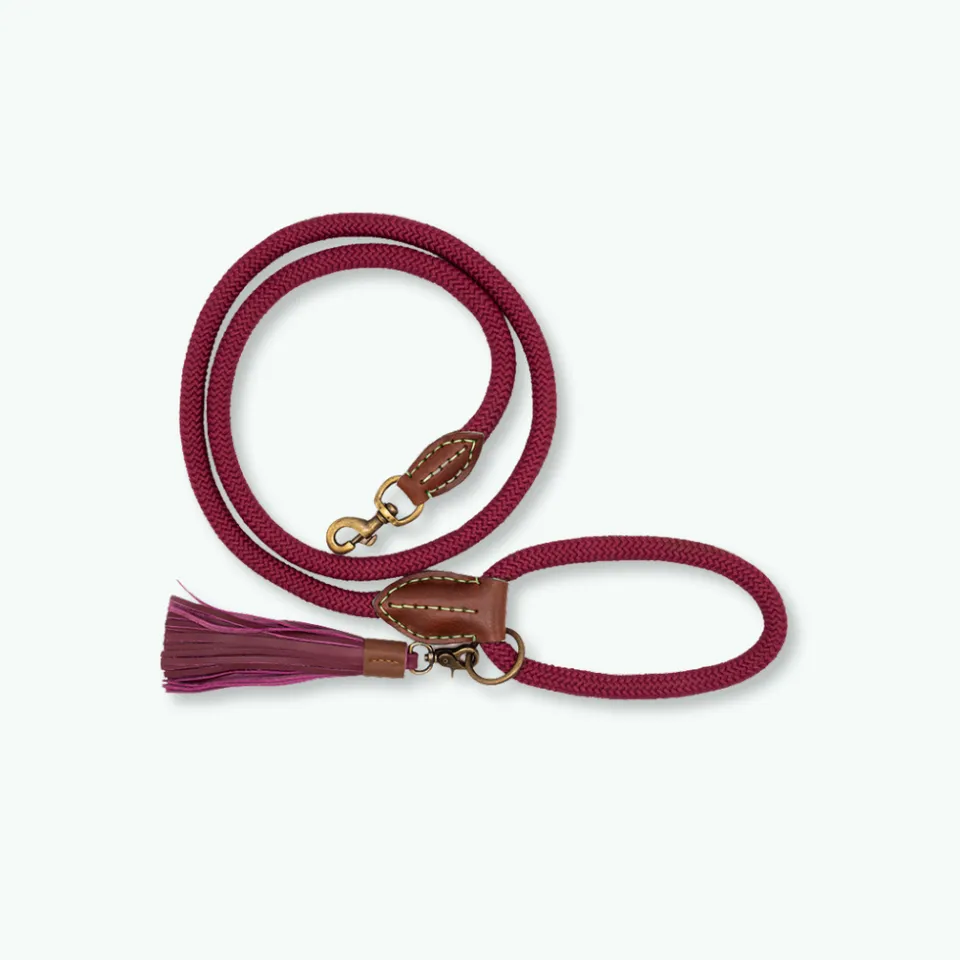 Dog with a Mission Bonnie guinzaglio cane L 155 cm bordeaux