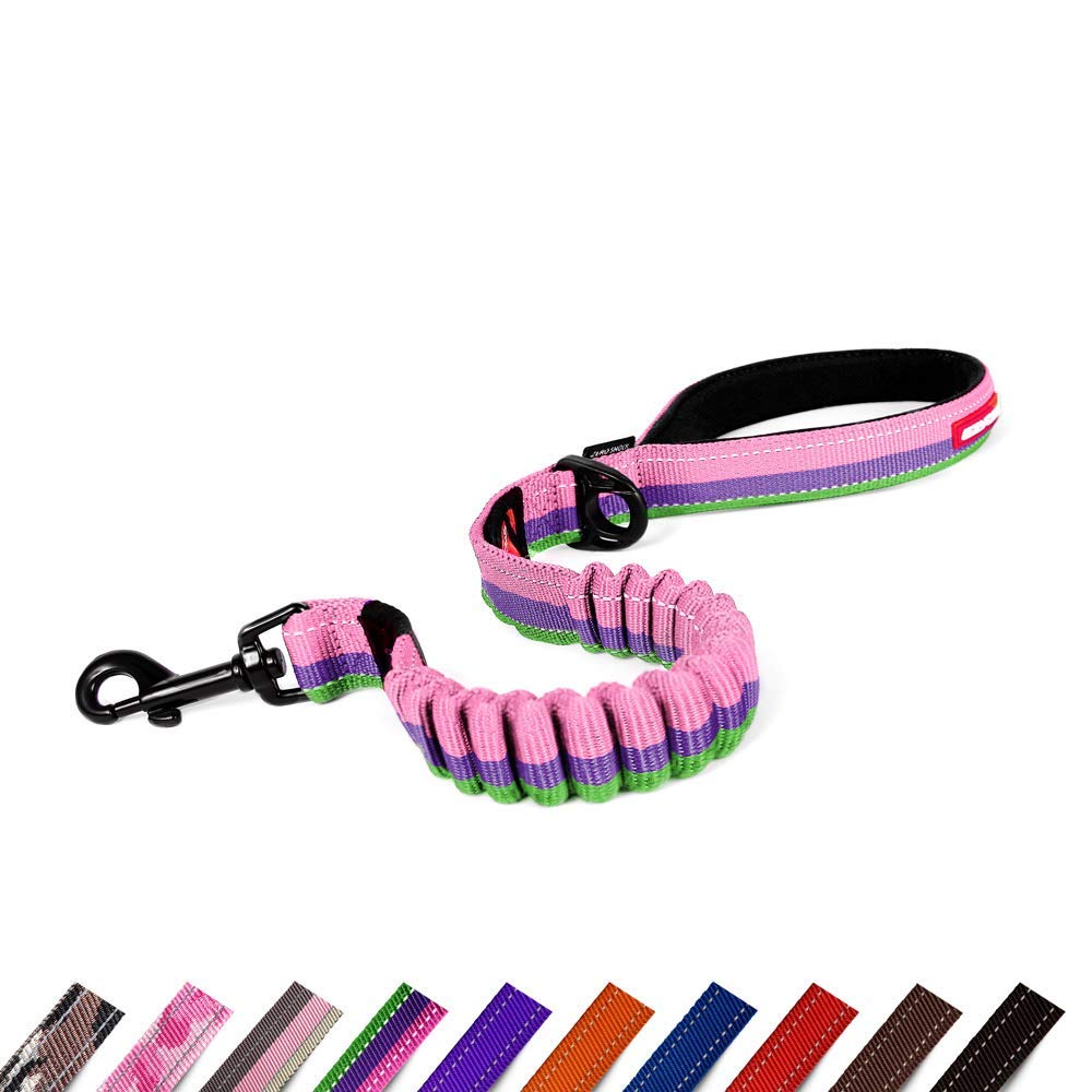 EzyDog Dog Leashes Zero Shock Guinzaglio Cane 1.2m Nero