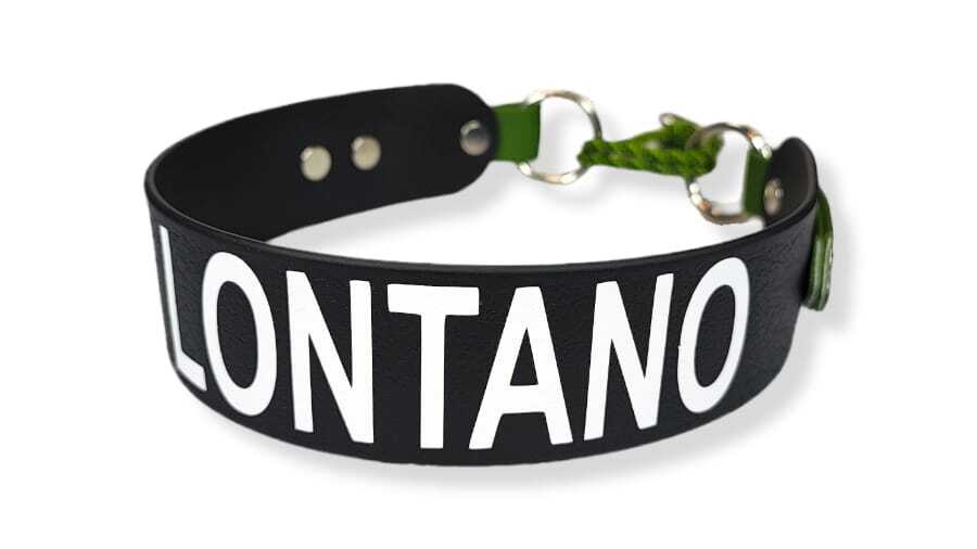 Toscani Waterproof Collare Cane Personalizzato con Nome
