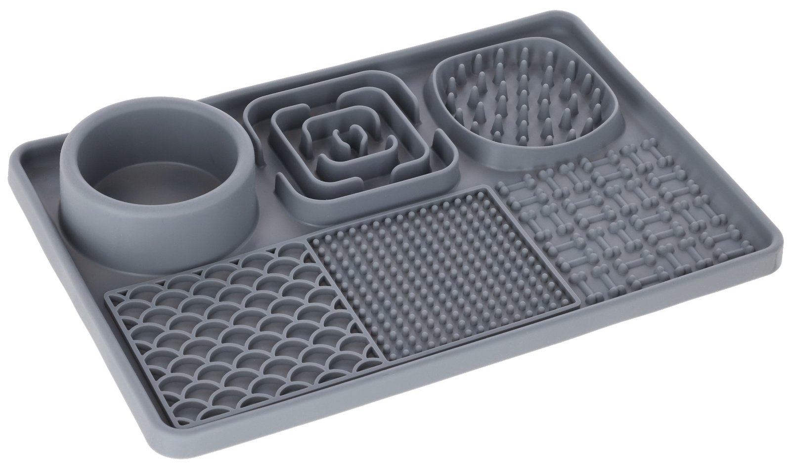 Kerbl Pet Dog Bowls Lick Mat XL tappetino silicone ventose