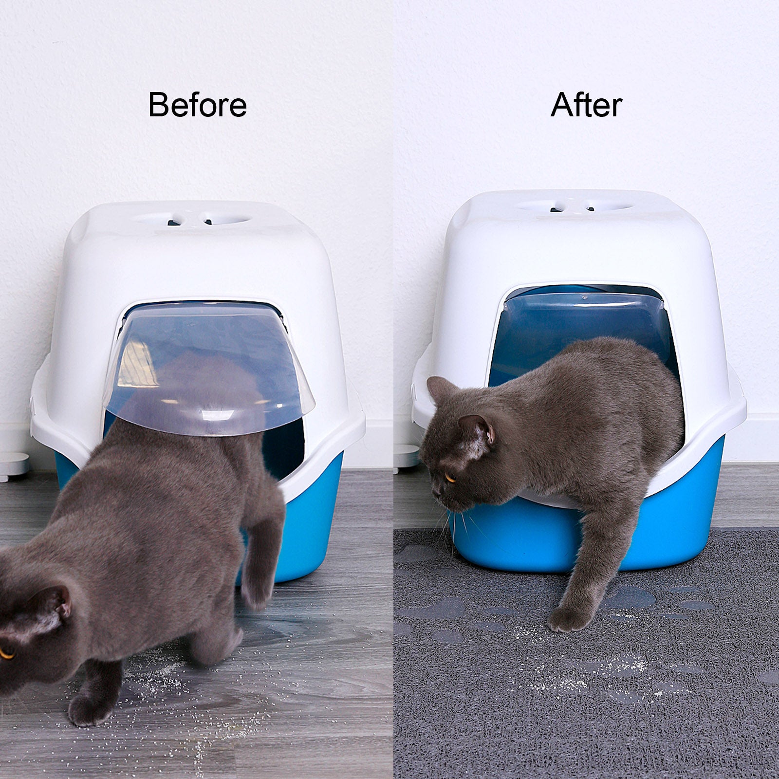 Lionto Katzenpflege tappetino lettiera gatto PVC 32x45 cm
