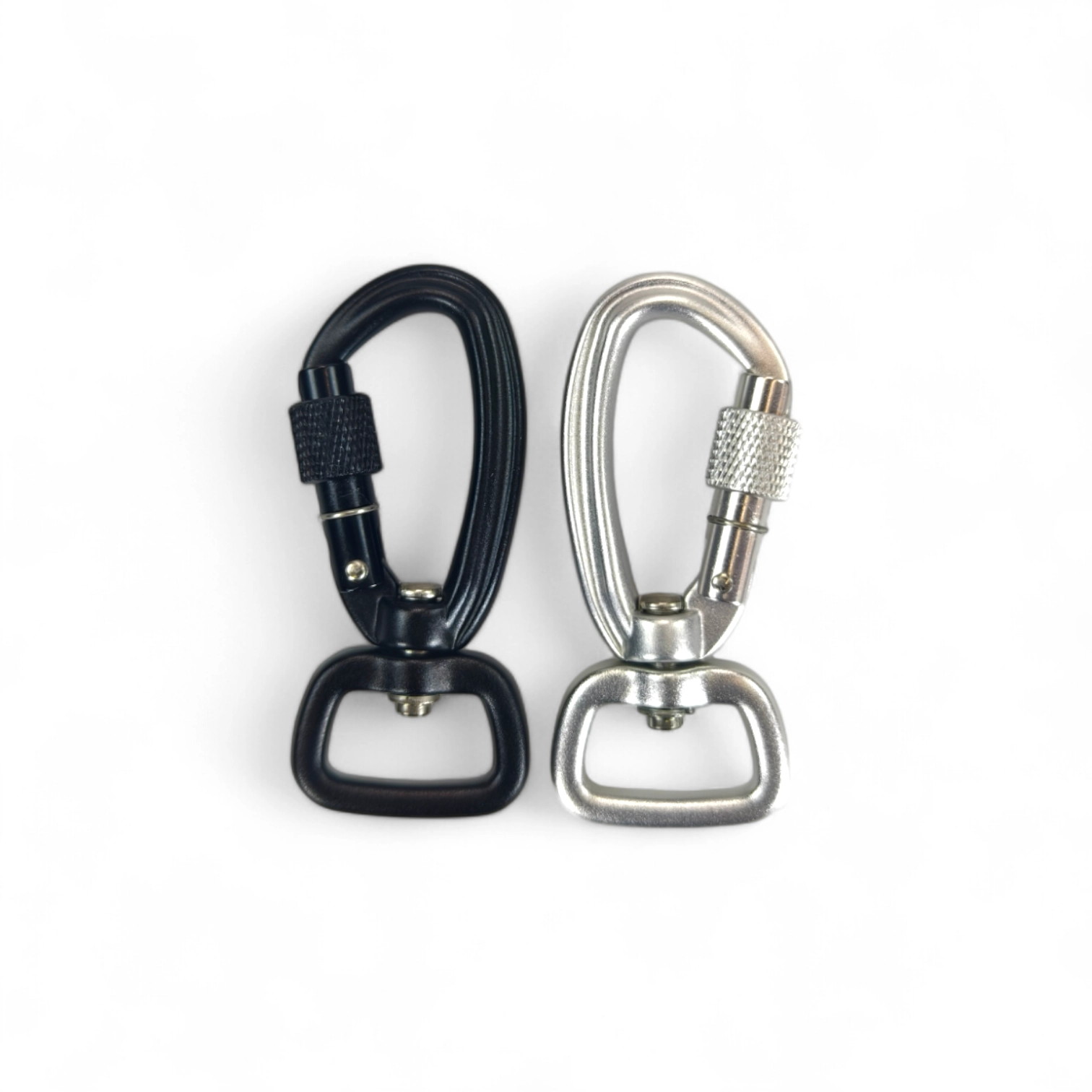 Toscani Moschettoni Sicurezza vite alluminio 6,9 cm
