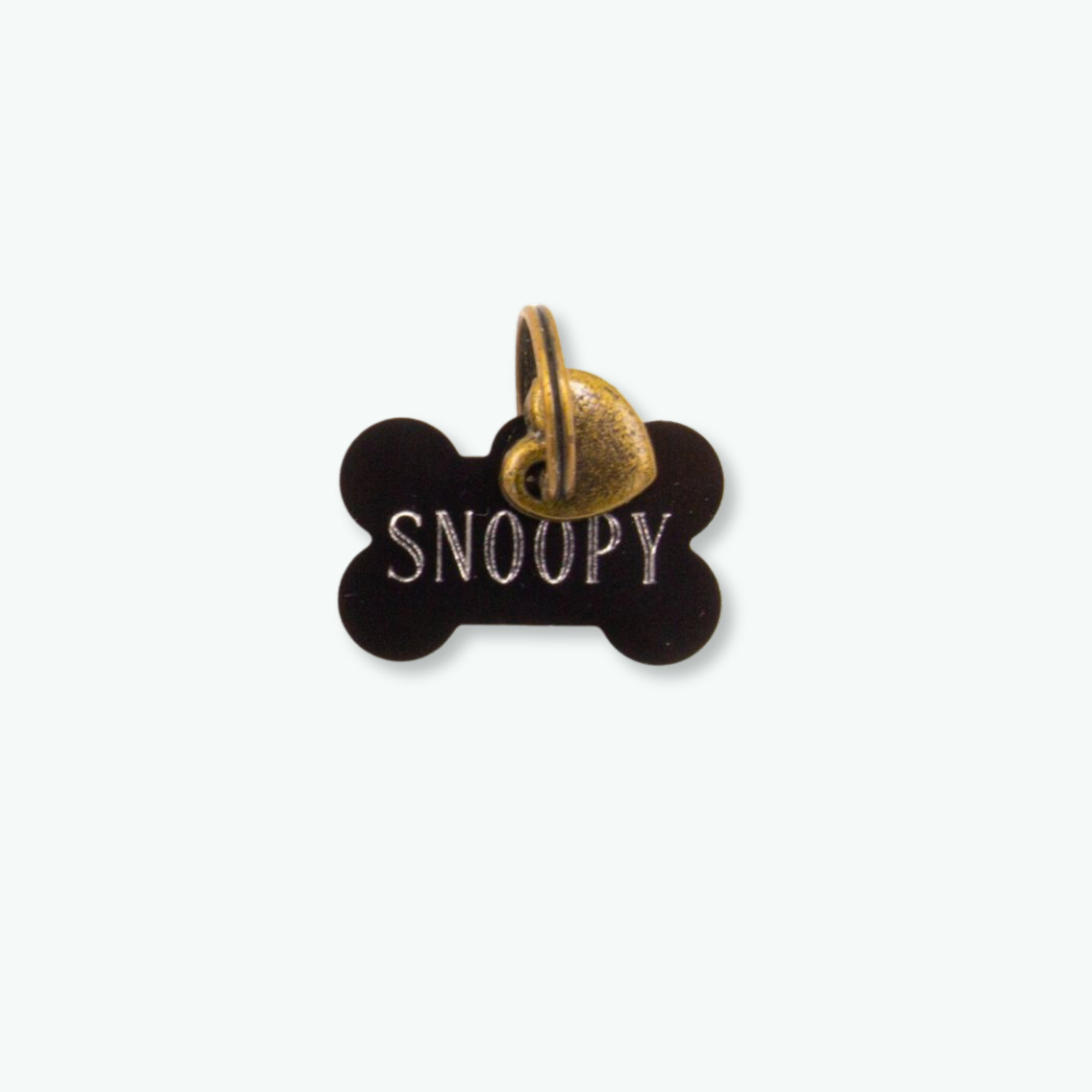 Dog with a Mission Penning medaglietta cane osso nero S