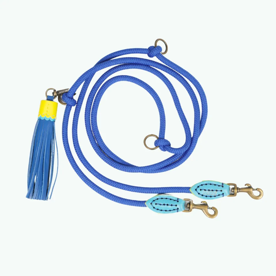 Dog with a Mission Sky S Guinzaglio Cane Lungo Blu 220 cm