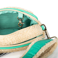Dog with a Mission Walk the Dog borsa tracolla teddy turchese