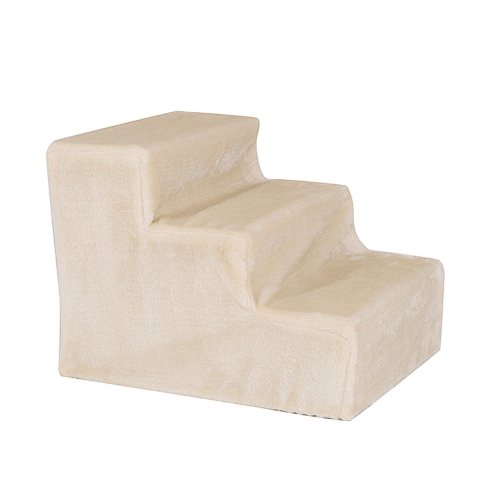 Lionto Hundetreppe scala beige 36x46x34 cm peluche