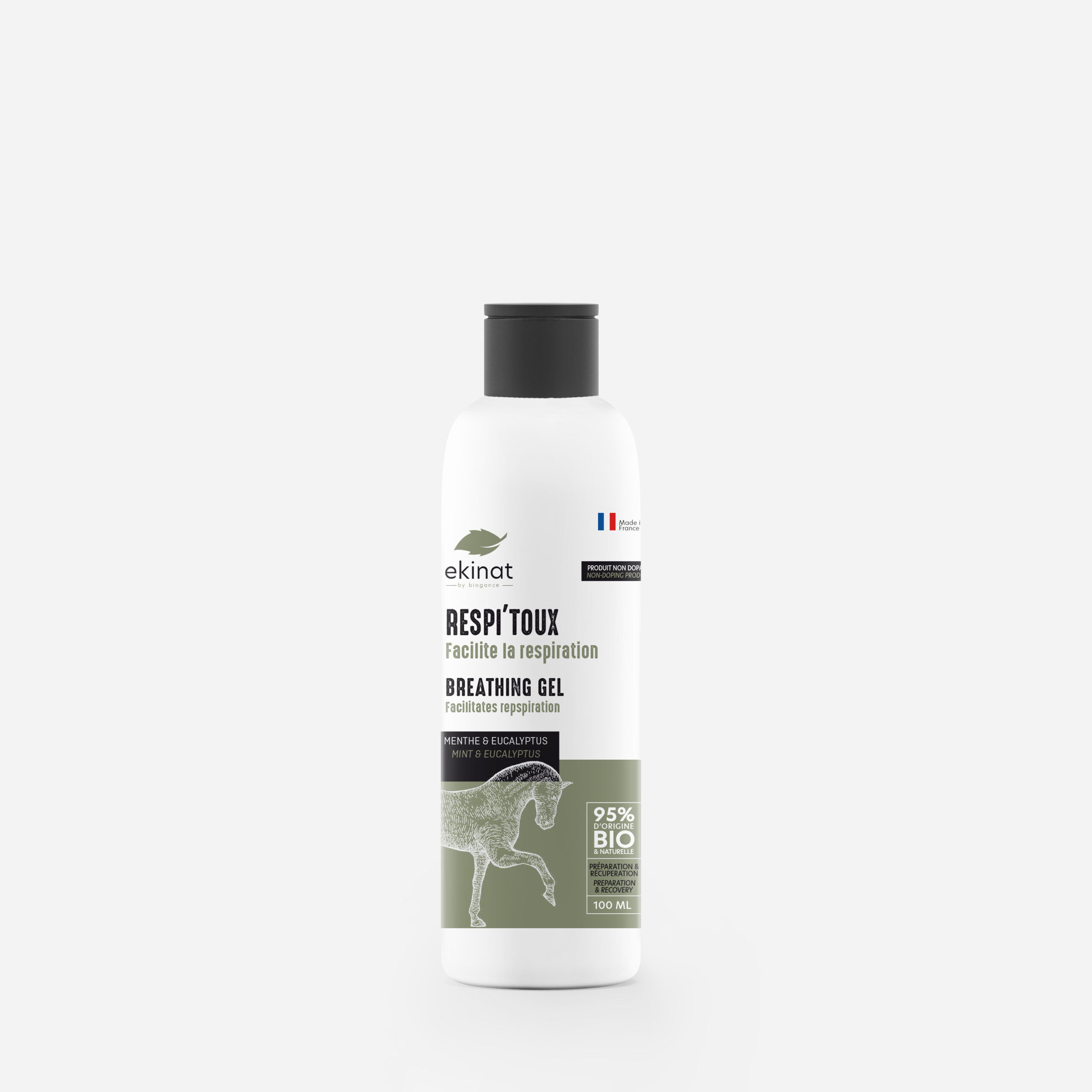 Biogance Ekinat Respi’toux gel cavallo 100ml menta eucalipto