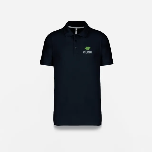 Biogance Ekinat Polo Donna Maniche Corte Cotone