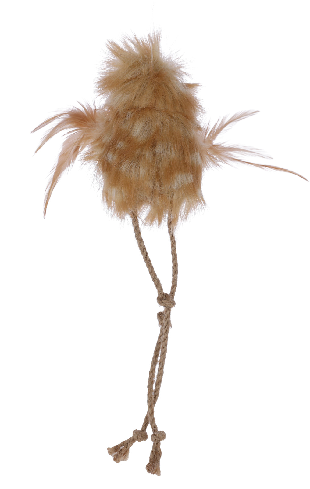 Kerbl Pet Cat Toy Safari Wild Bird gioco gatto piume catnip