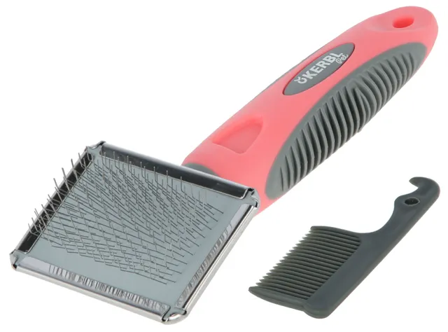 Kerbl Pet Cat Care Soft Slicker Brush spazzola gatto sottopelo