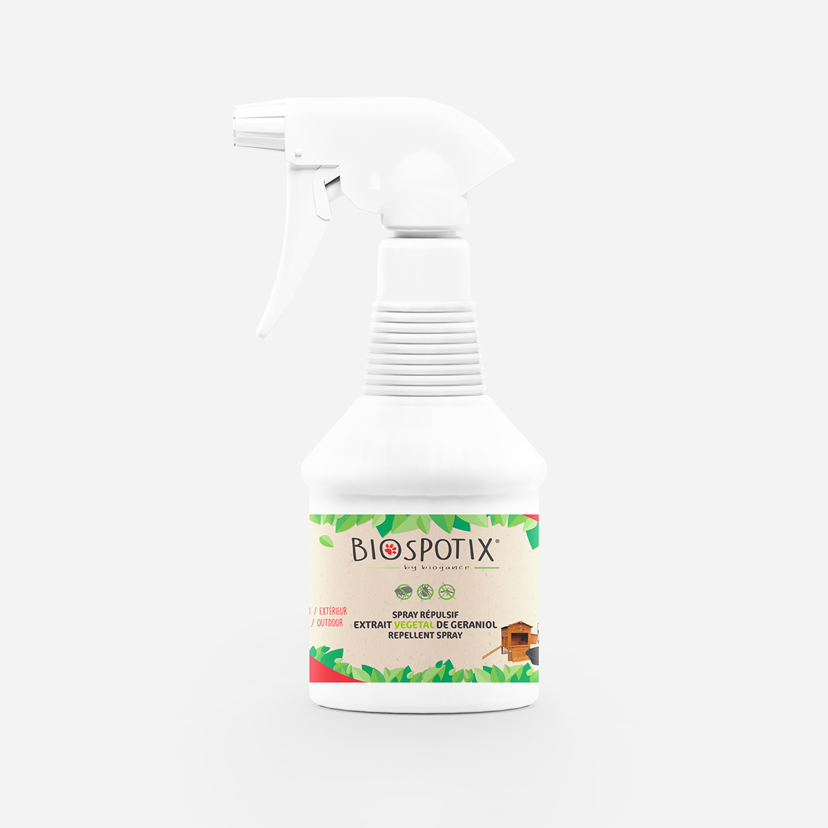 Biogance Biospotix spray ambiente cane gatto geraniolo