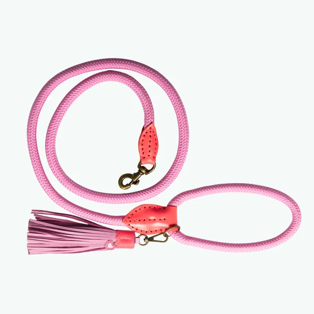 Dog with a Mission Classic Sweety guinzaglio cane rosa L 155 cm