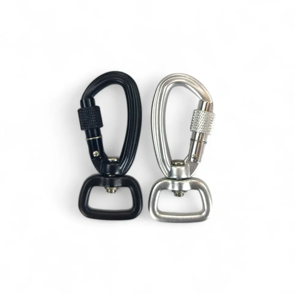 Toscani Moschettoni Sicurezza vite alluminio 6,9 cm