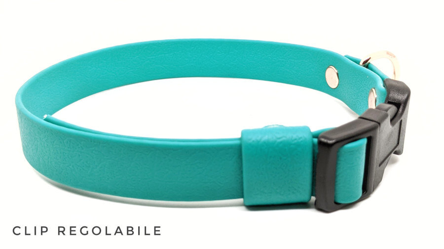Toscani Waterproof completo cane collare+guinzaglio
