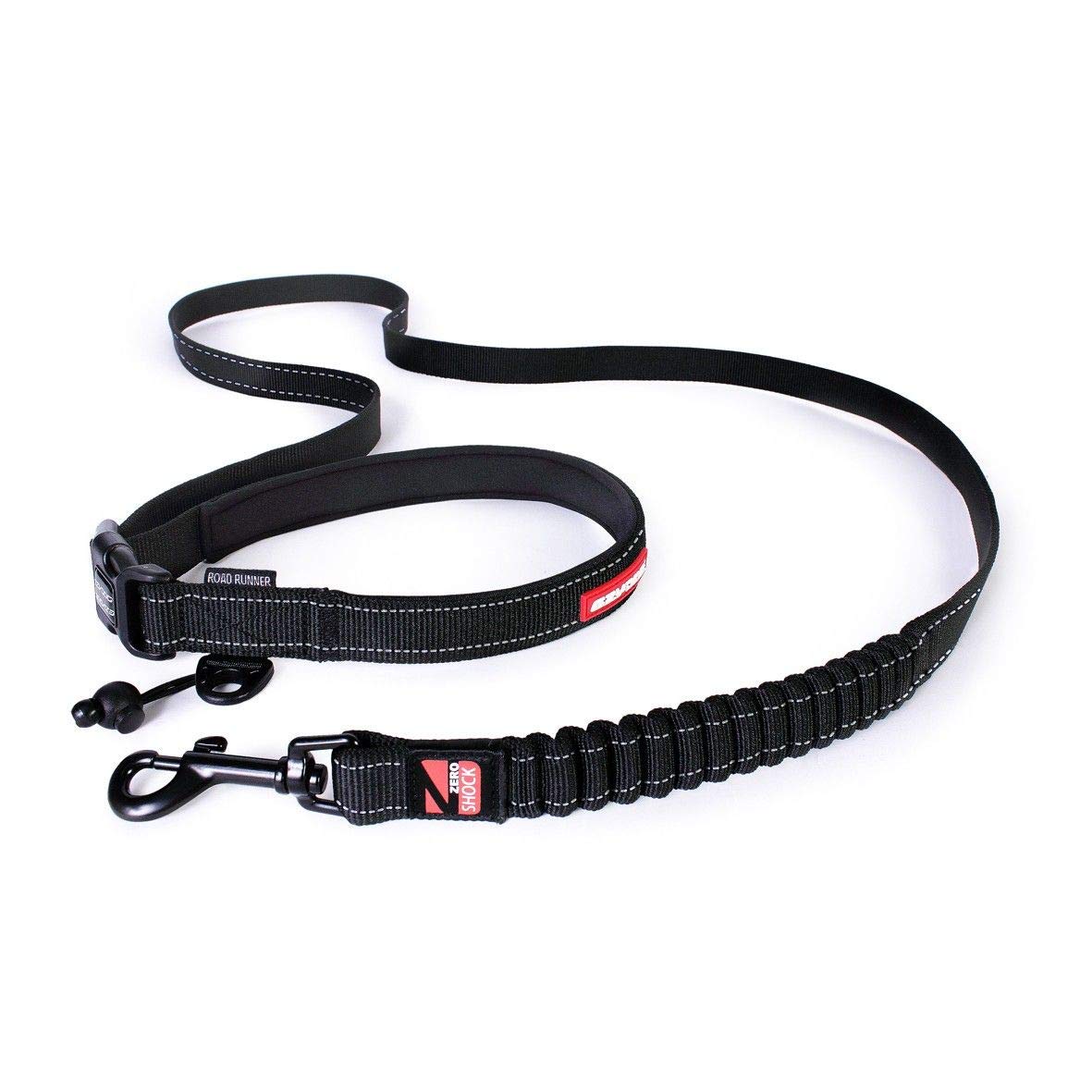EzyDog Road Runner guinzaglio corsa cane mani libere nero