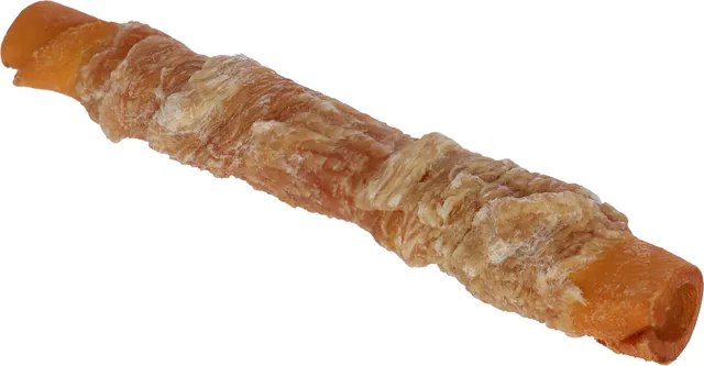 Kerbl Pet Rawhide Roll snack cane pelle pollo e patata