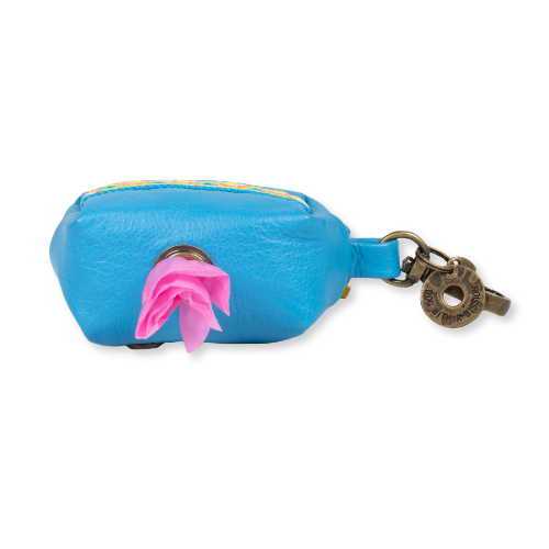 Dog with a Mission Aloha Porta Sacchetti Cane Blu Oceano