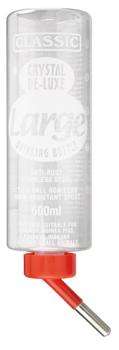 Kerbl Bottle Classic De Luxe beverino gabbia acciaio antigoccia