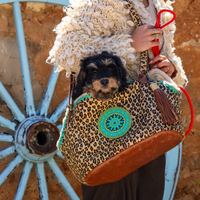 Dog with a Mission Leopard Lily borsa cane leopardo