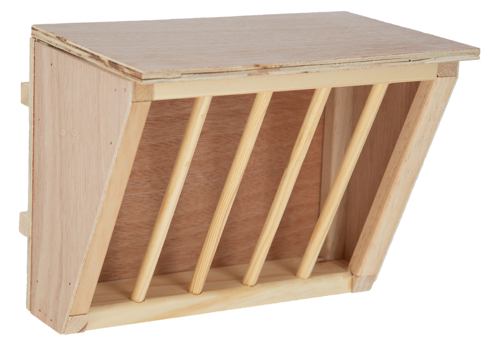 Kerbl Rastrelliera Fieno Legno 25x17x20 per Conigli