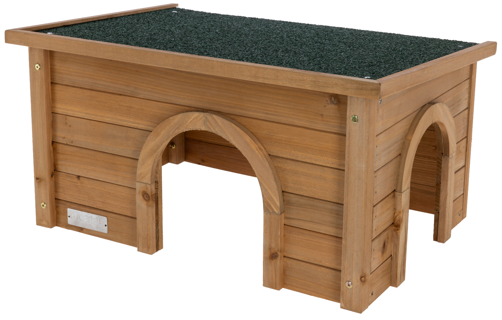 Kerbl Pet Rodent House casetta legno tetto bitume per roditori