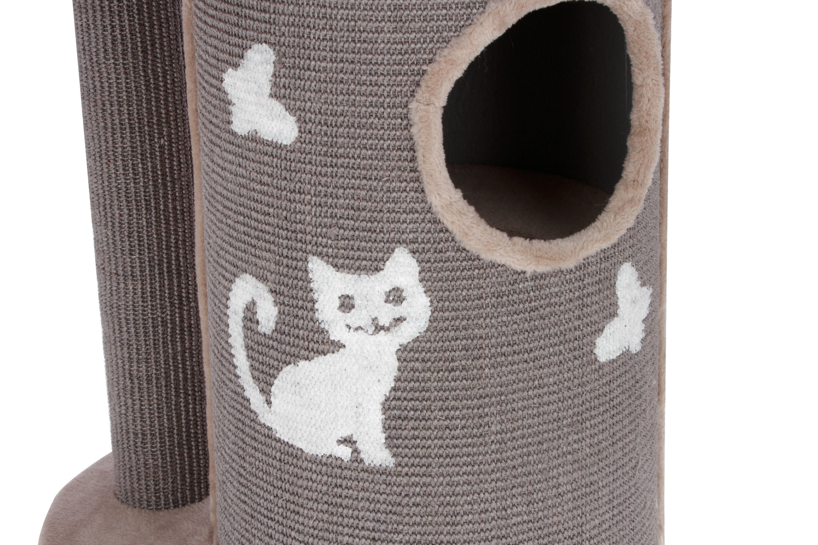 Kerbl Pet Tiana tiragraffi gatto botte sisal con cuscini