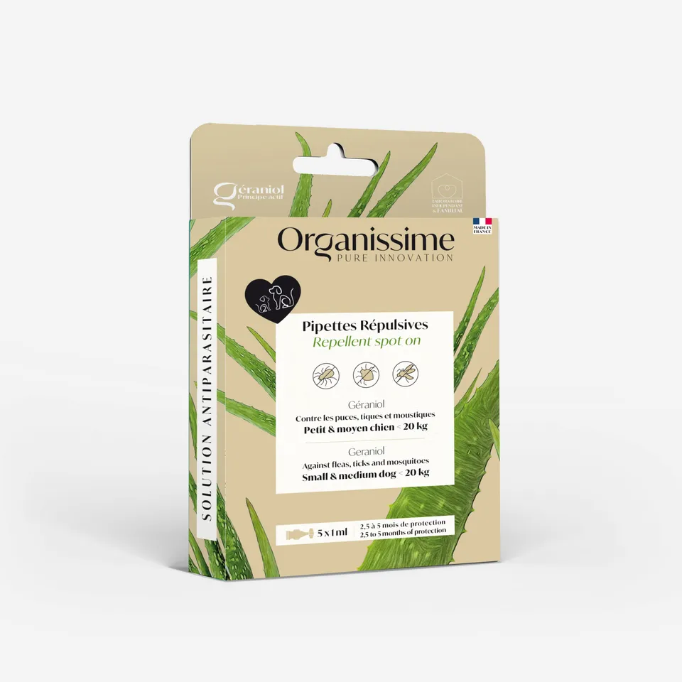 Biogance Organissime pipette cane piccolo geraniolo
