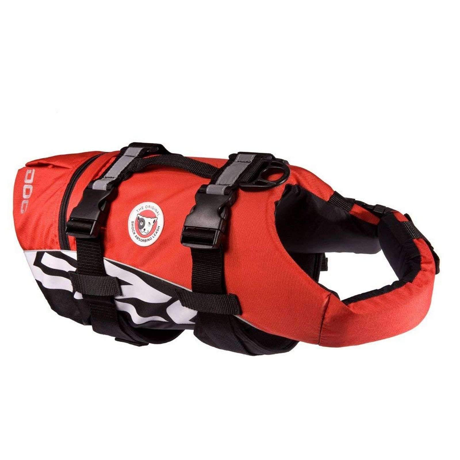 EzyDog Dog Life Jackets DFD salvagente cane L rosso
