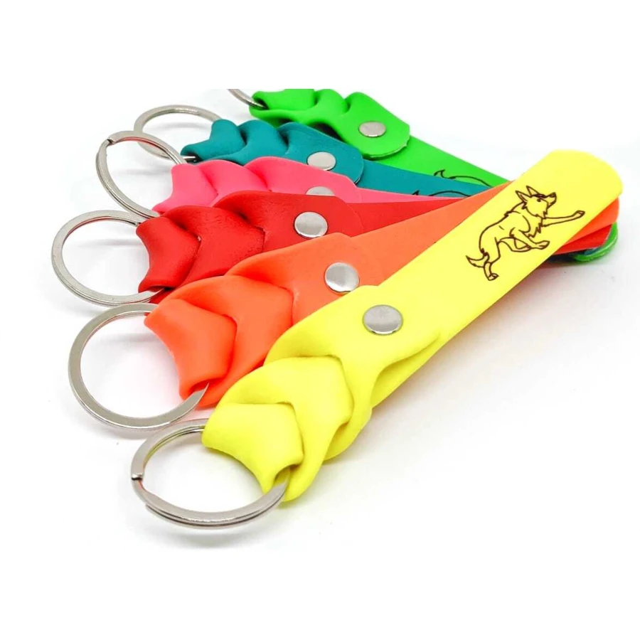 Toscani Gadget portachiavi inciso waterproof 12x2 cm