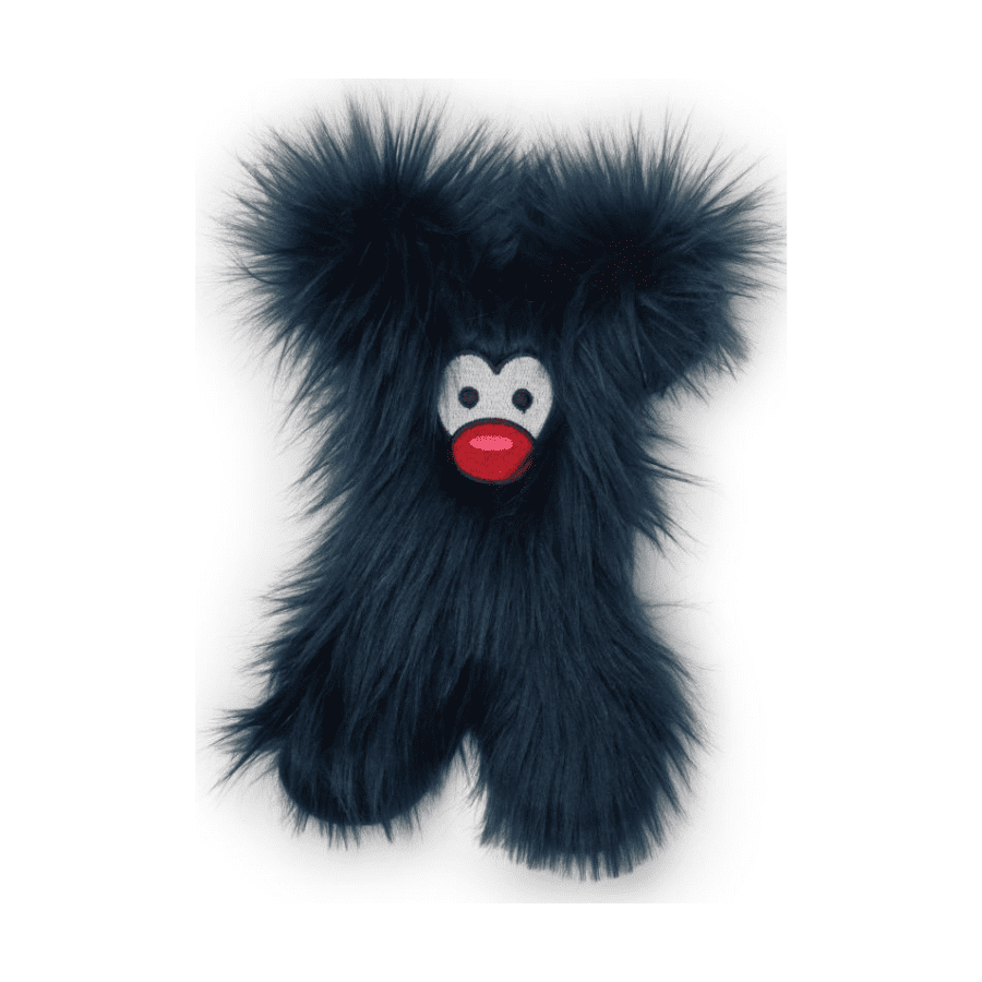 West Paw Mostro peluche cane blu tessuto resistente