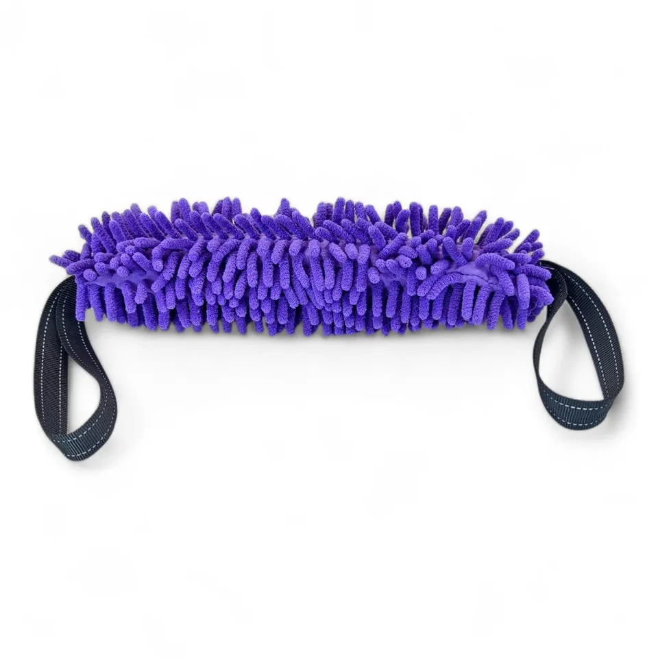 Toscani Giochi Salsicciotto Mop Doppia Maniglia Viola per Cani
