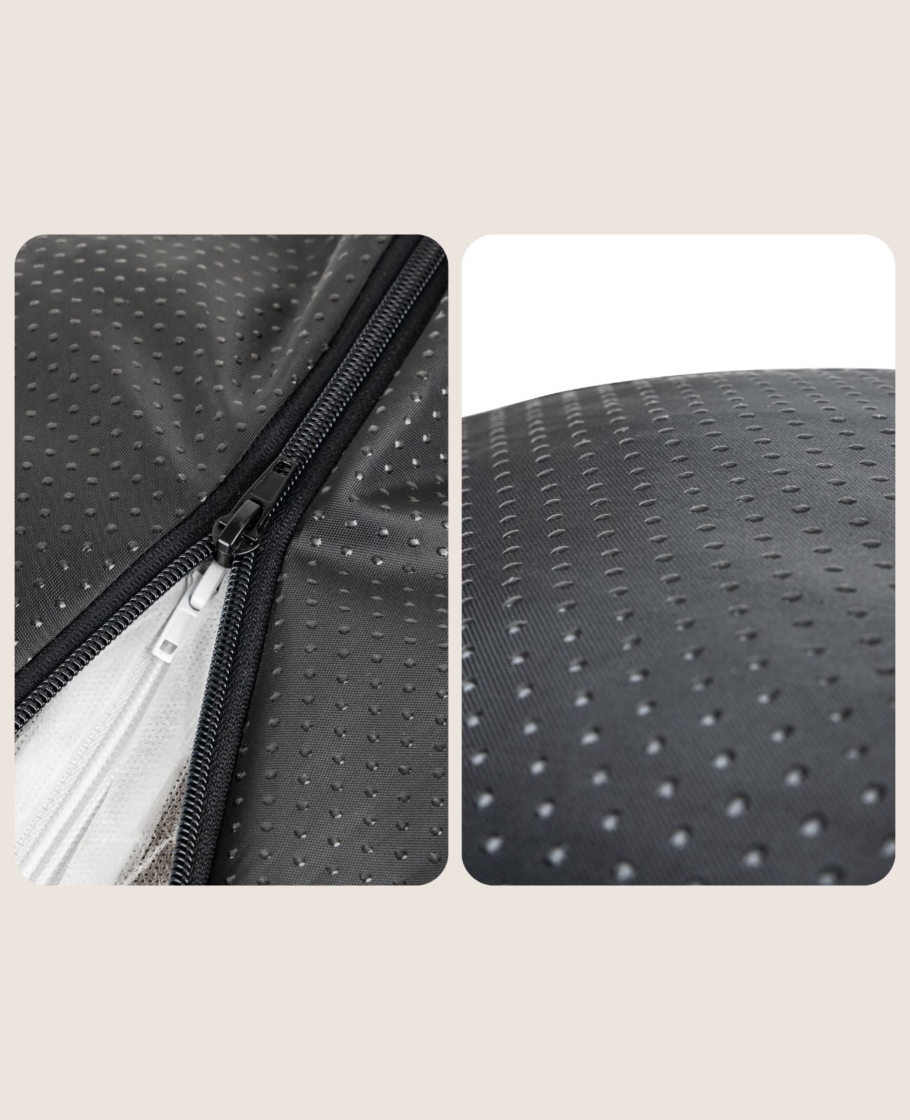 Lionto Hundebetten cuccia corona 60x35 cm grigio antiscivolo