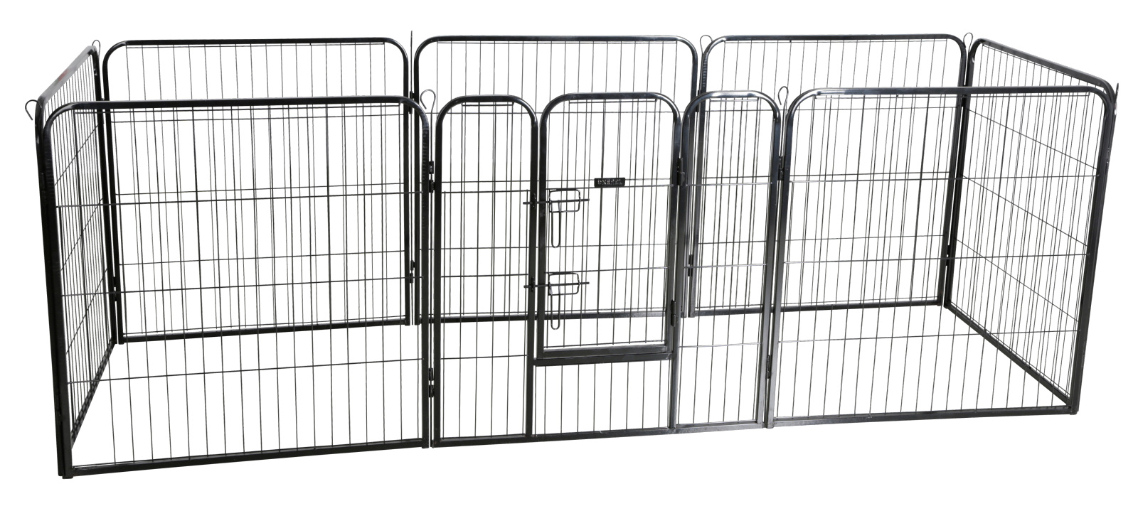 Kerbl Dog Home Outdoor Pen recinto esterno cane 8 pannelli metallo
