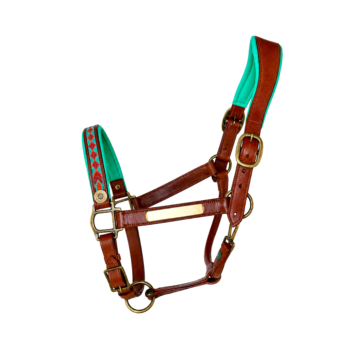 Dog with a Mission Paddy Lee Cavezza cavallo Cob pelle marrone