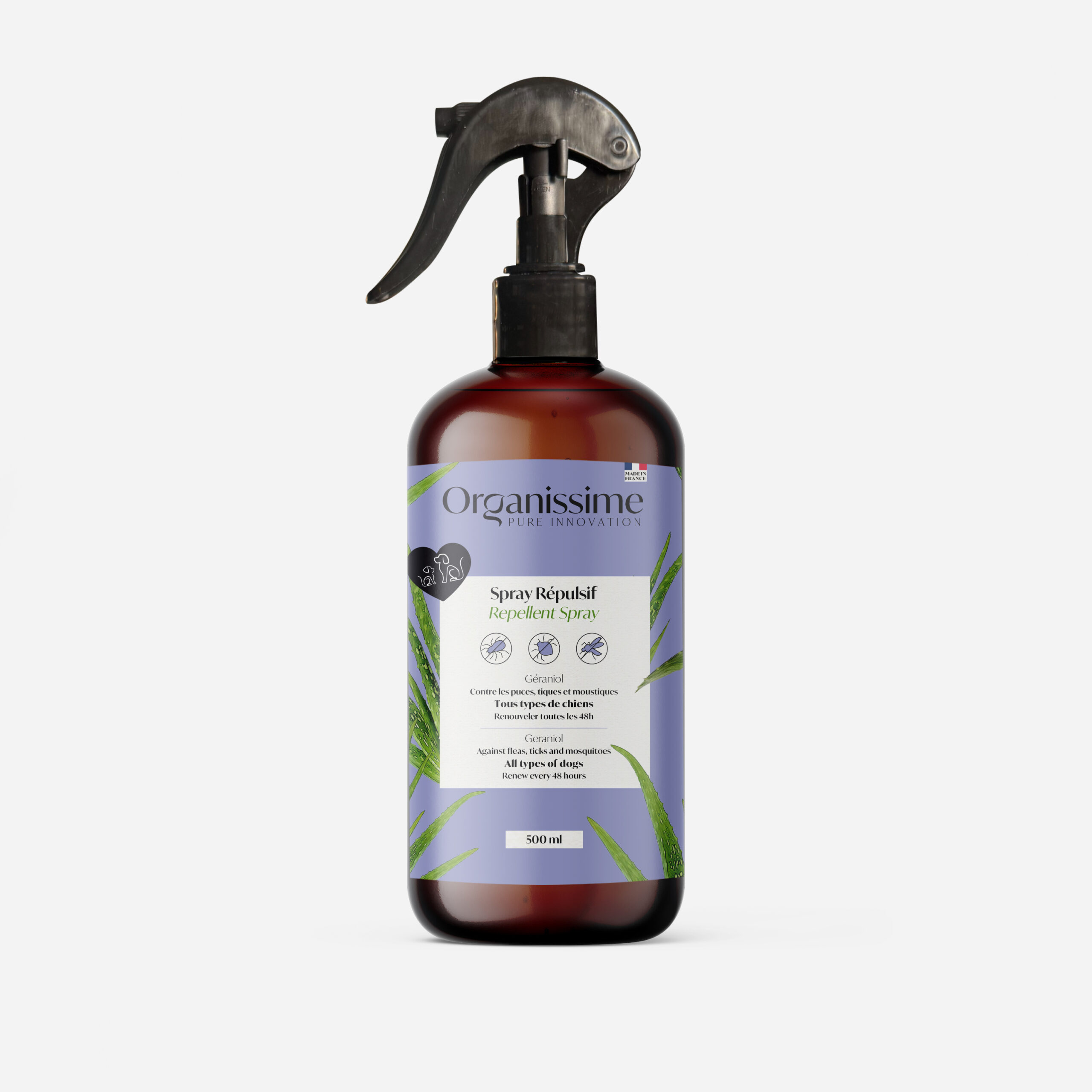 Biogance Organissime Spray Repellente Cane 500ml al Geraniolo
