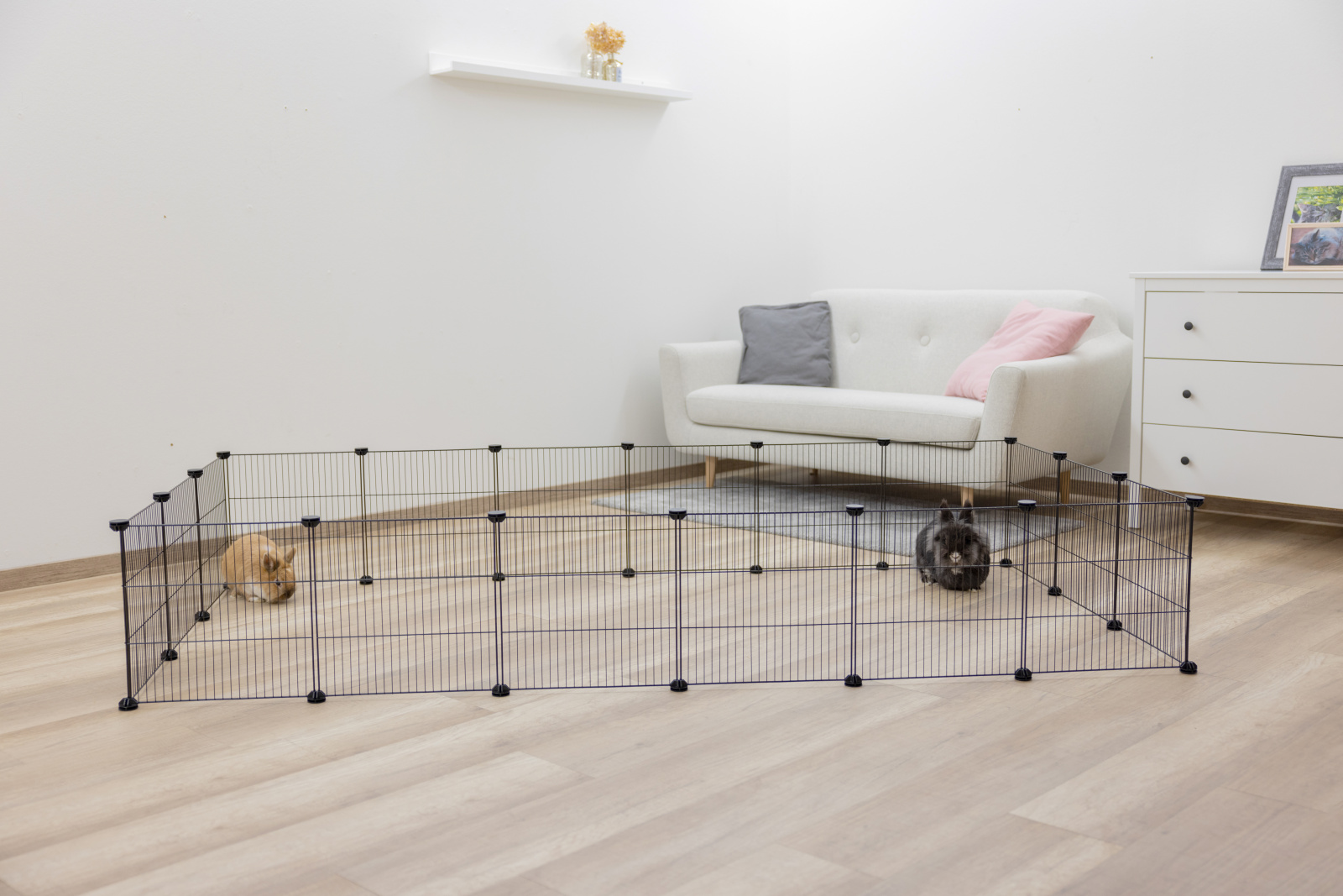 Kerbl Pet Griglie 6x35x35 cm ampliamento recinto esterni