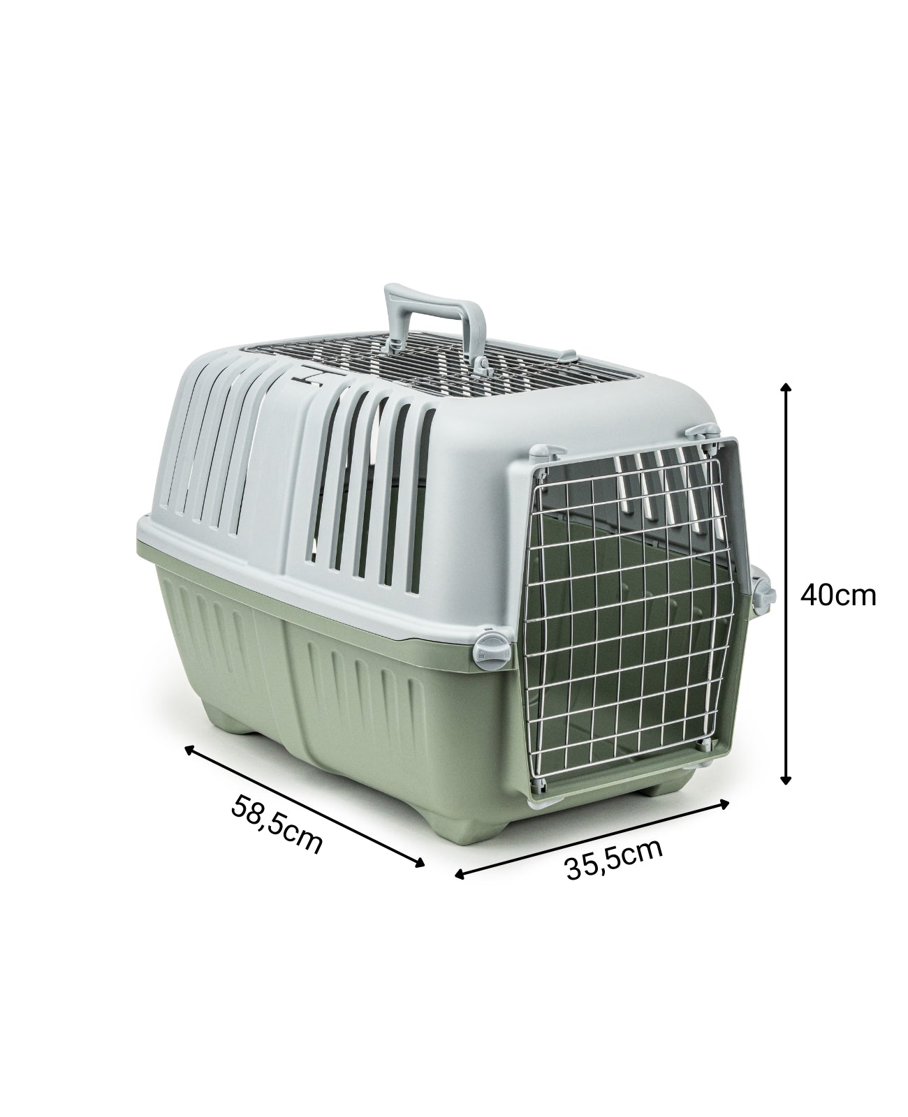 Lionto Hundetransportboxen trasportino 58,5 cm antracite