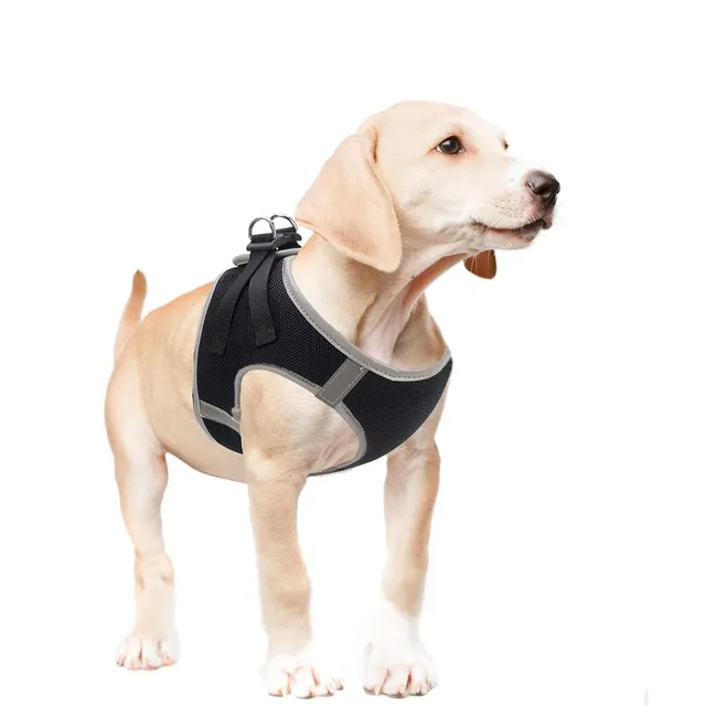 OHCOZZY Pettorine L Nero Pettorina Cane Riflettente Taglia L