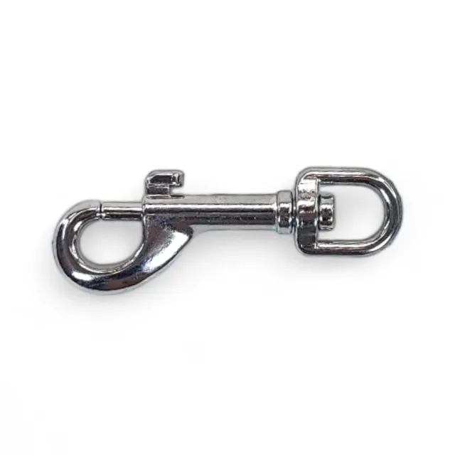Toscani Moschettoni 67mm campana tonda argento