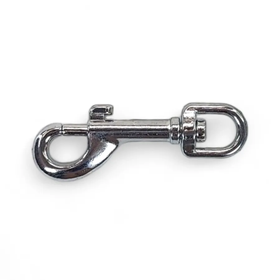 Toscani Moschettoni 67mm campana tonda argento