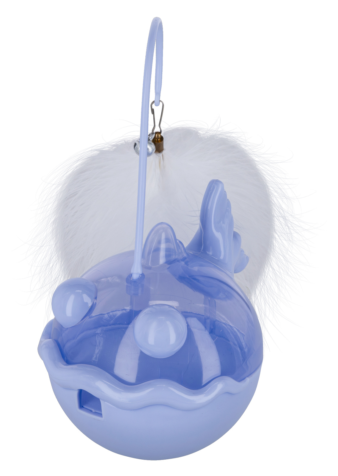 Kerbl Pet Snack Ball Fish palla snack per gatti pesce con sonaglio