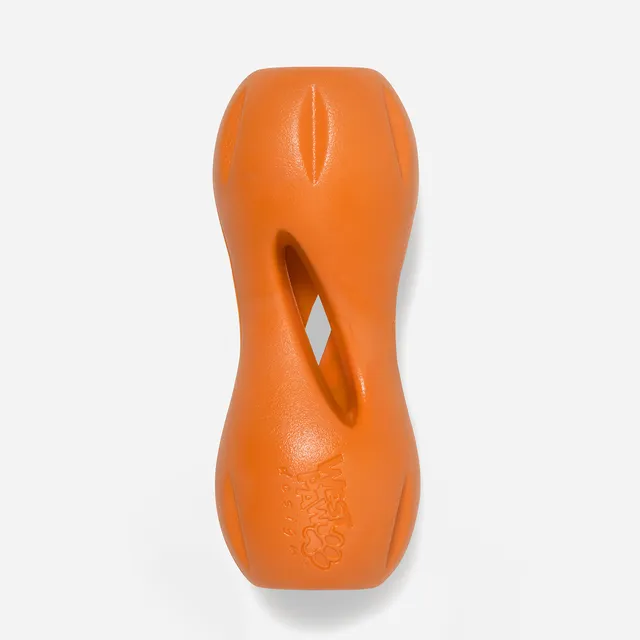 West Paw Qwizl Gioco Cane Arancione Zogoflex Riciclato