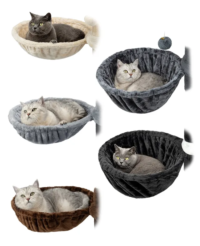 Lionto Katzenkratzbäume amaca gatti beige 40 cm profondità 25 cm