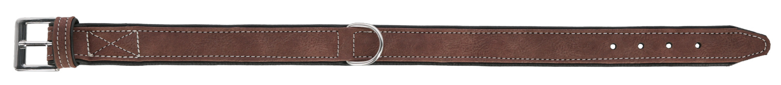 Kerbl Pet California Collar collare cane finta pelle regolabile