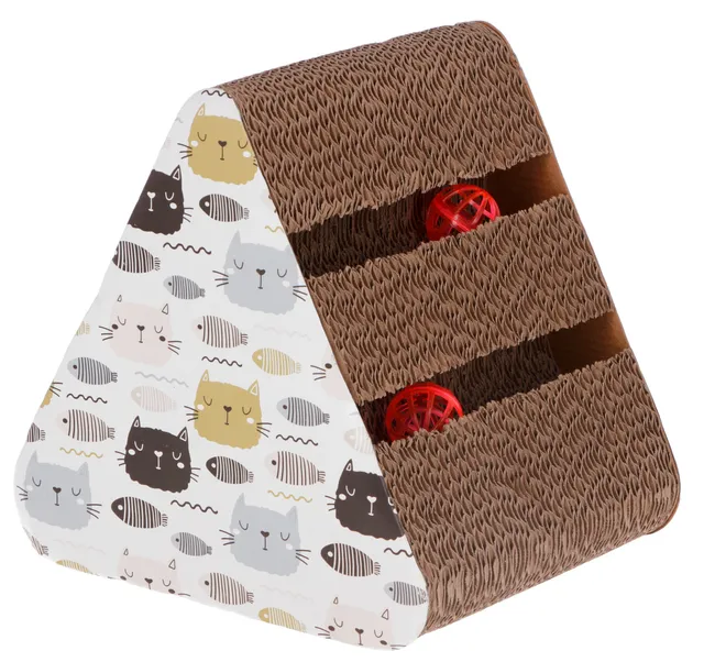 Kerbl Boon Tavoletta Tiragraffi Gatto Cartone con Erba Gatta