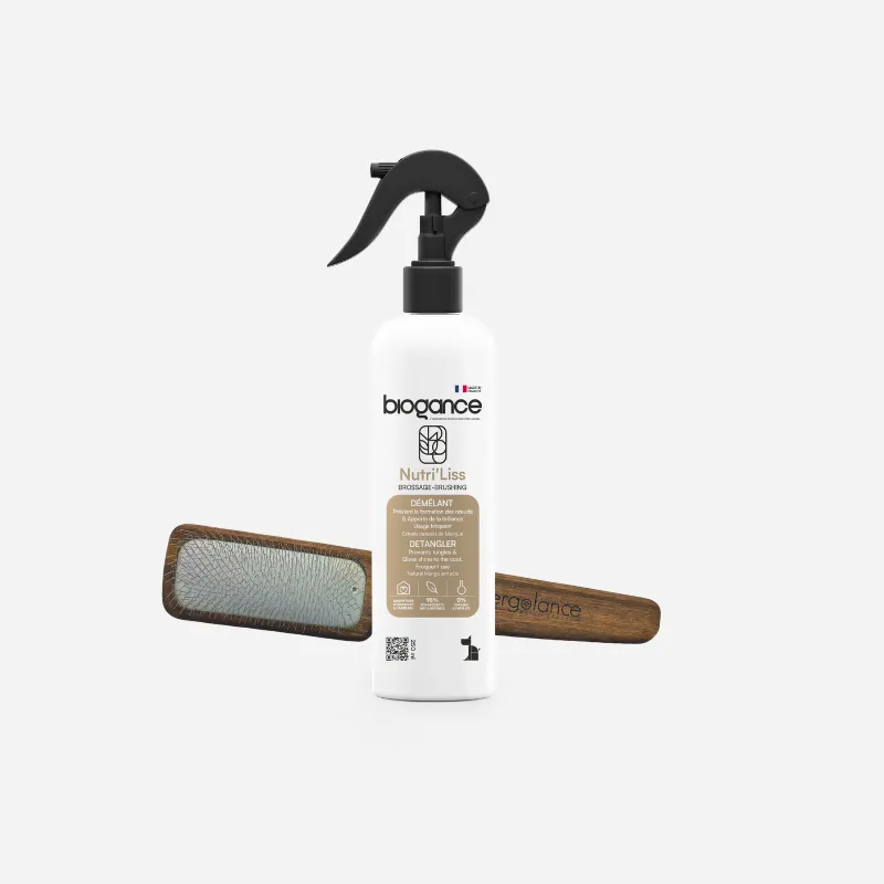 Biogance Pack Spazzolatura Cane Lozione Mango + Spazzola Carda