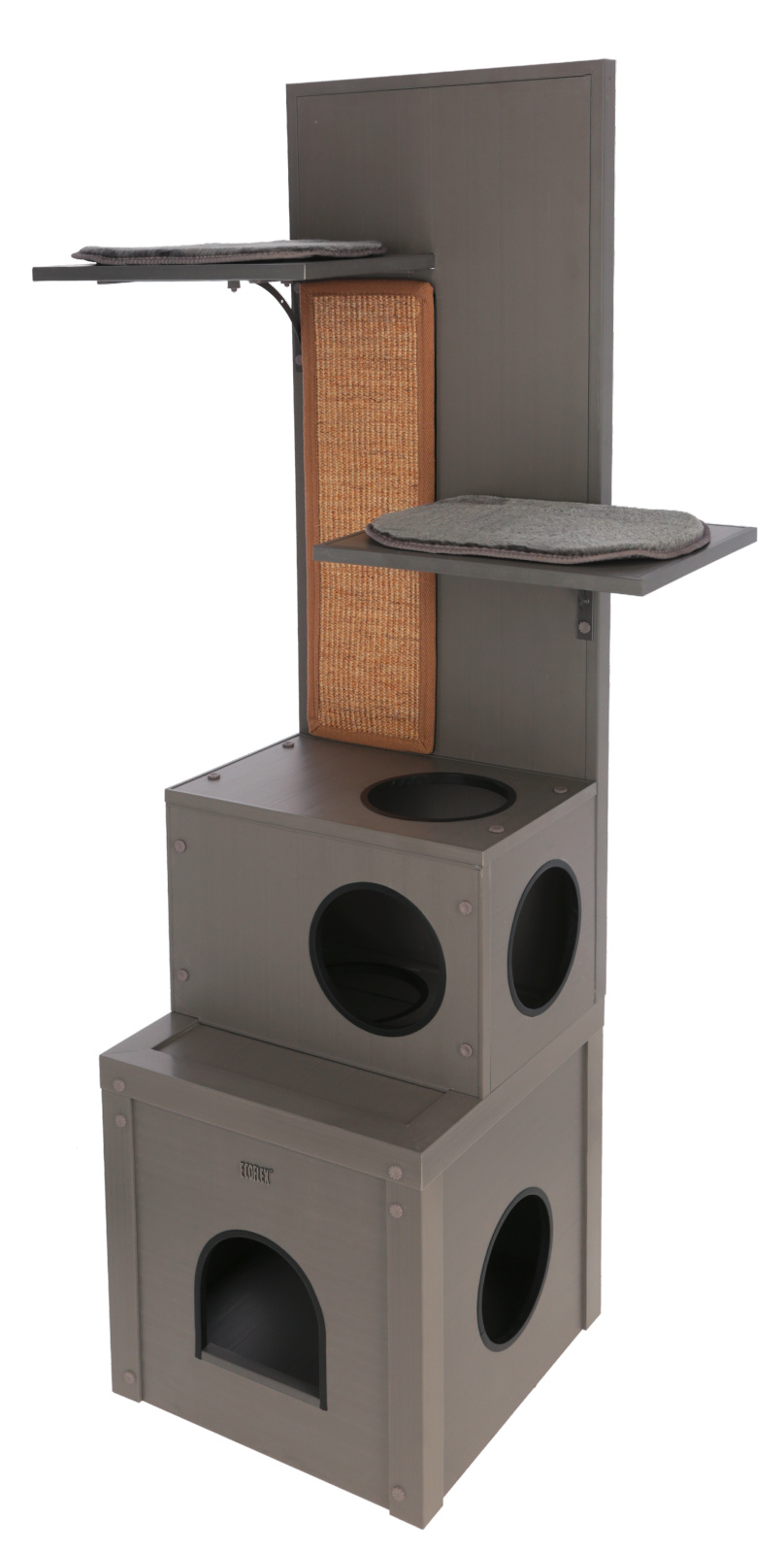 Kerbl Cat Scratch Play House Alex Tiragraffi Casetta 2 Cuccette