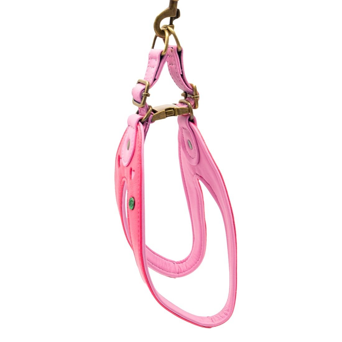 Dog with a Mission Sweety pettorina cane pelle rosa mis. 9