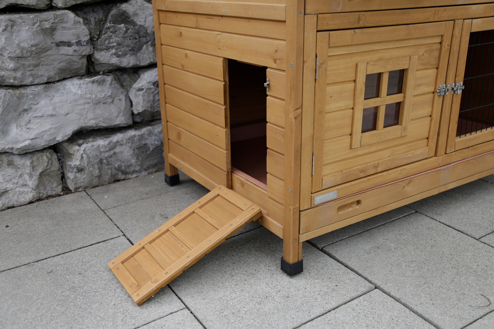 Kerbl Pet Südtirol gabbia conigli legno 116 cm