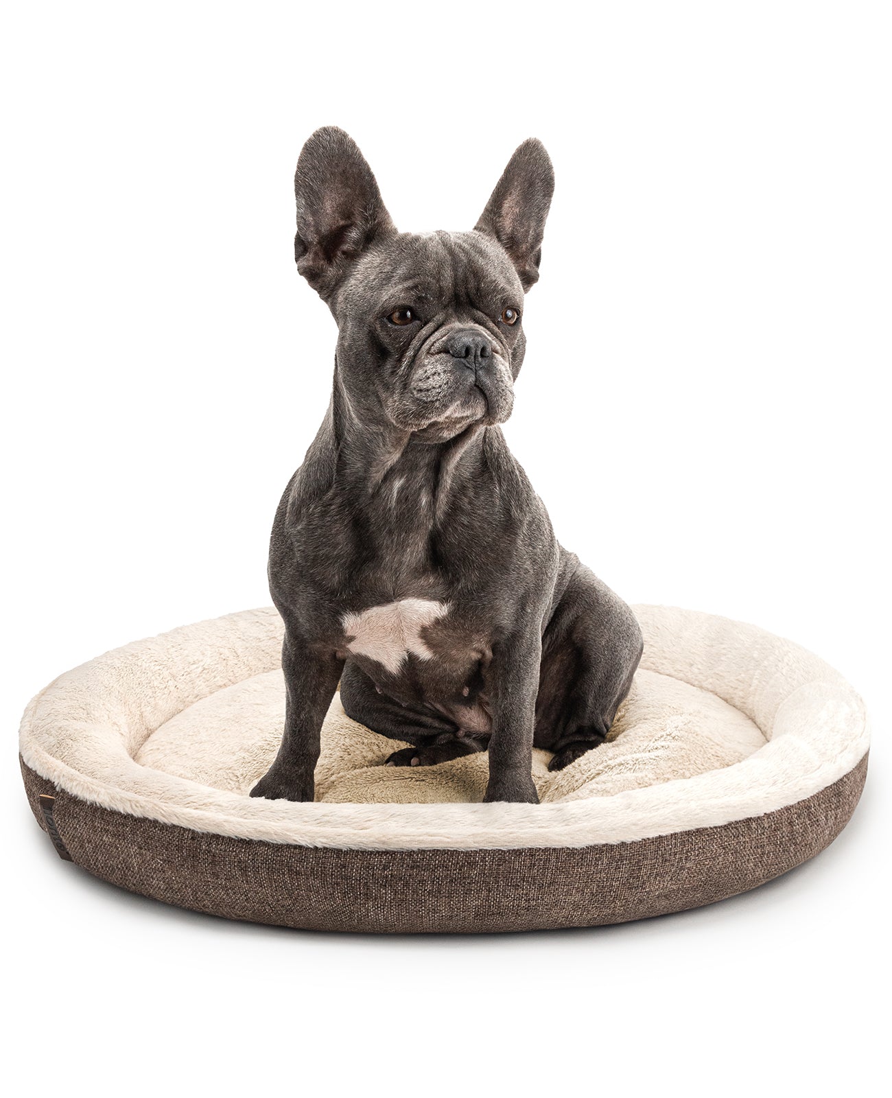 Lionto Hundebetten cuccia cani grigia 55 cm donut morbida